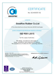 Goodflex Rubber - ISO 9001:2015